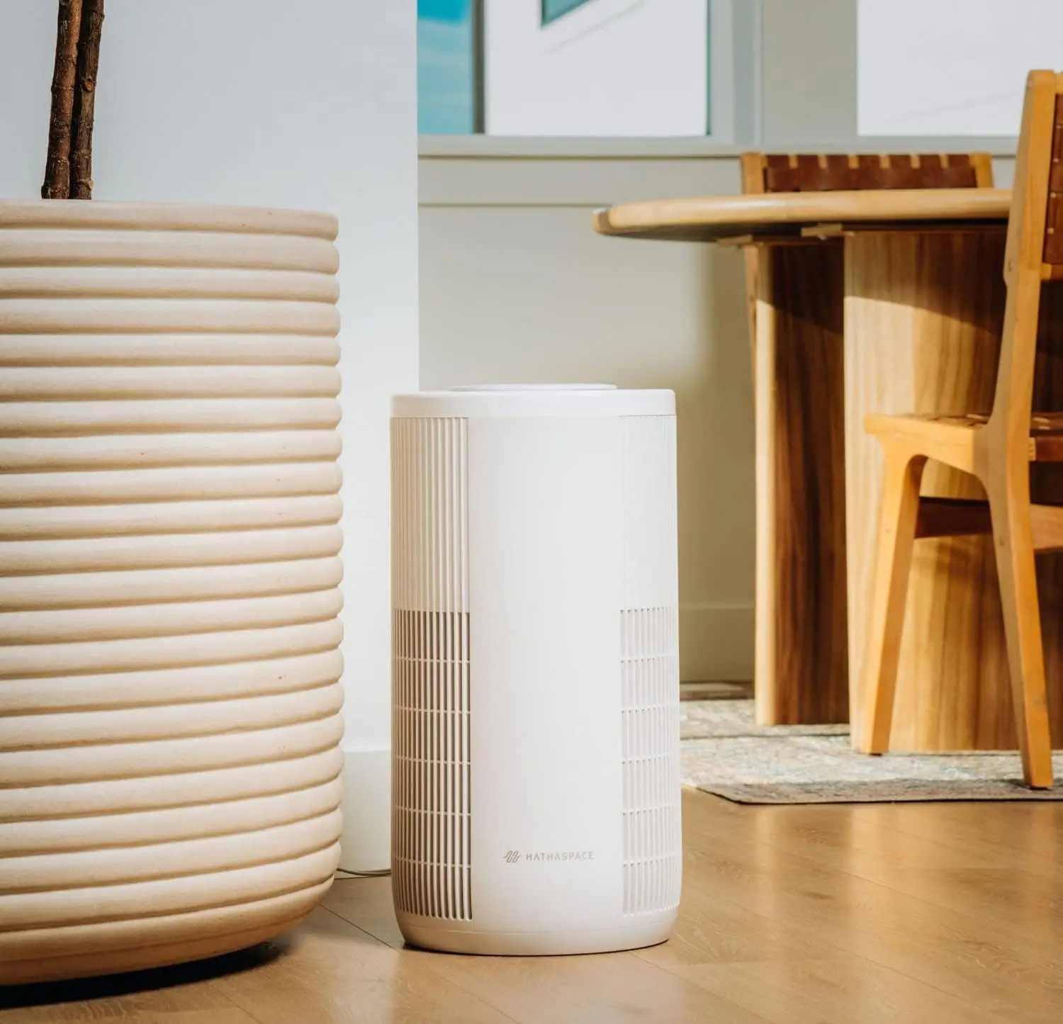 Smart Air Purifiers, Home HEPA Air Purifier, Travel Cleaner & Filter for Allergies, Smoke, Pets, Eliminator of 99.9%