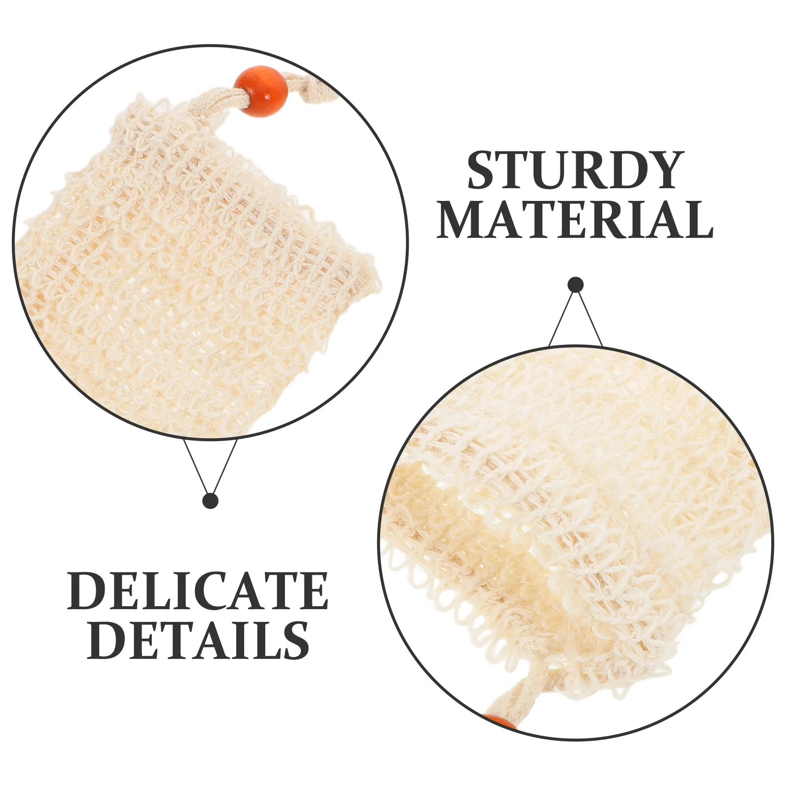 8 قطعة أكياس شبكية قابلة لإعادة الاستخدام الصابون التوقف الحقيبة للاستحمام التجفيف السريع تنفس كيس حمام مع الرباط التقشير صافي الجسم #5