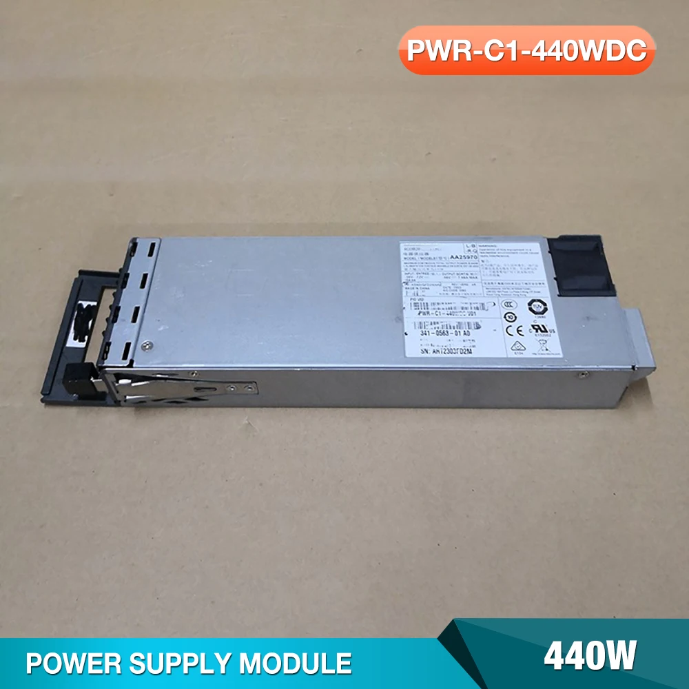 For CISCO Power Supply Used On WS-C3850 Series Switches 341-0563-01 A0 440W PWR-C1-440WDC