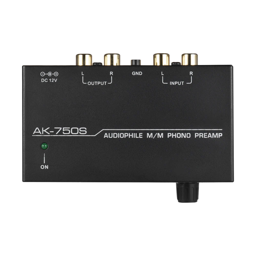 AK750s Mini Ultra-Compact Professional Audio Phono Preamp Factory Direct Supply