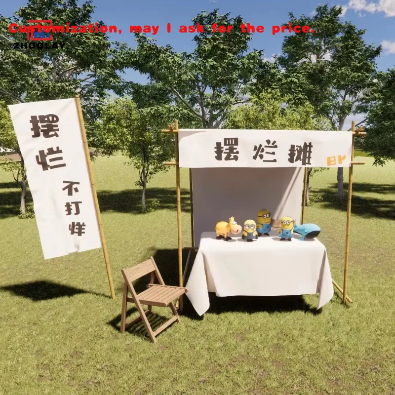 

custom.Food Festival Stalls Up Shop Minimalist Style Commercial Booth Stand Display Rack