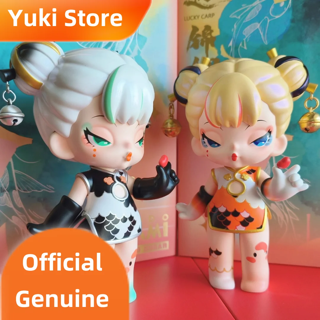 

Подлинная Dodonami Qualify Daji Cat Dragon Girl Zha Zhi Co Фирменная Роза Fortune Koi Big Baby Slayer Модная игровая модель Орнамент Игрушка