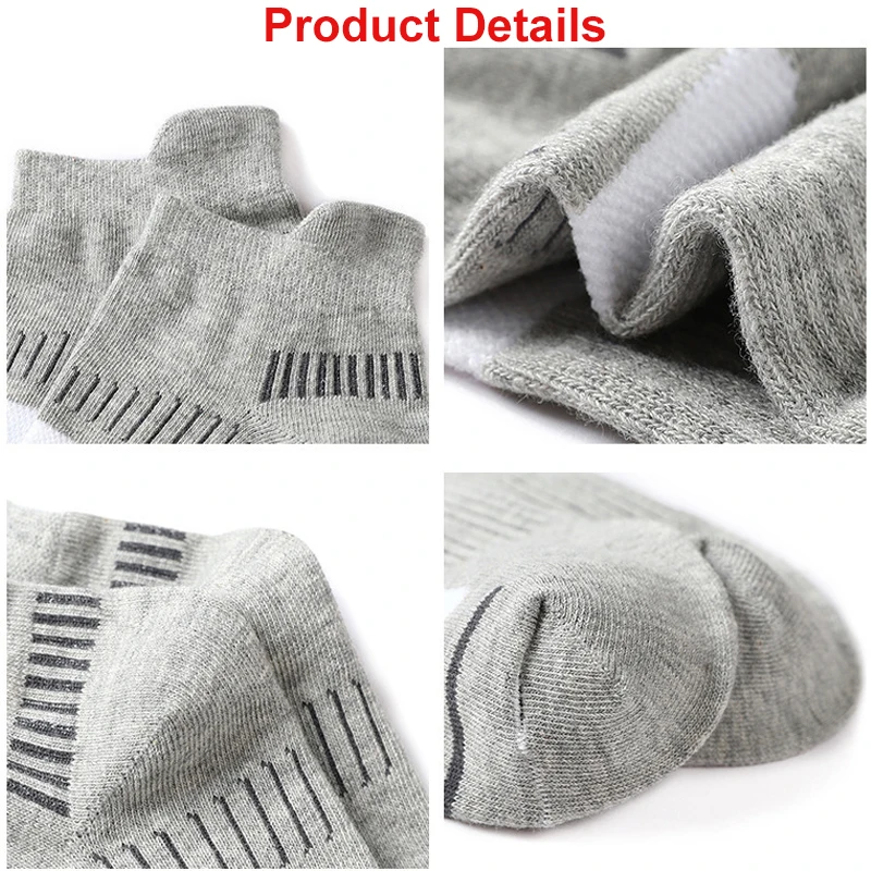 10 Pairs Ankle Socks Men Cotton High Quality Athletic Fitness Running Sport Socks Breathable Comfortable Mesh Casual Short Socks