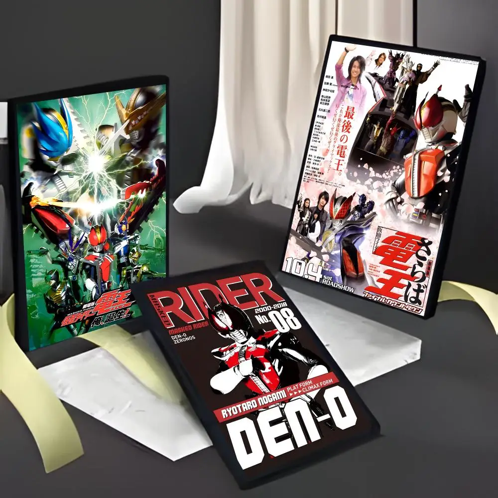 Tokusatsu Adventure Kamen Rider Den-O Poster American Film Mural Home Childrens Room Wall Decor Print
