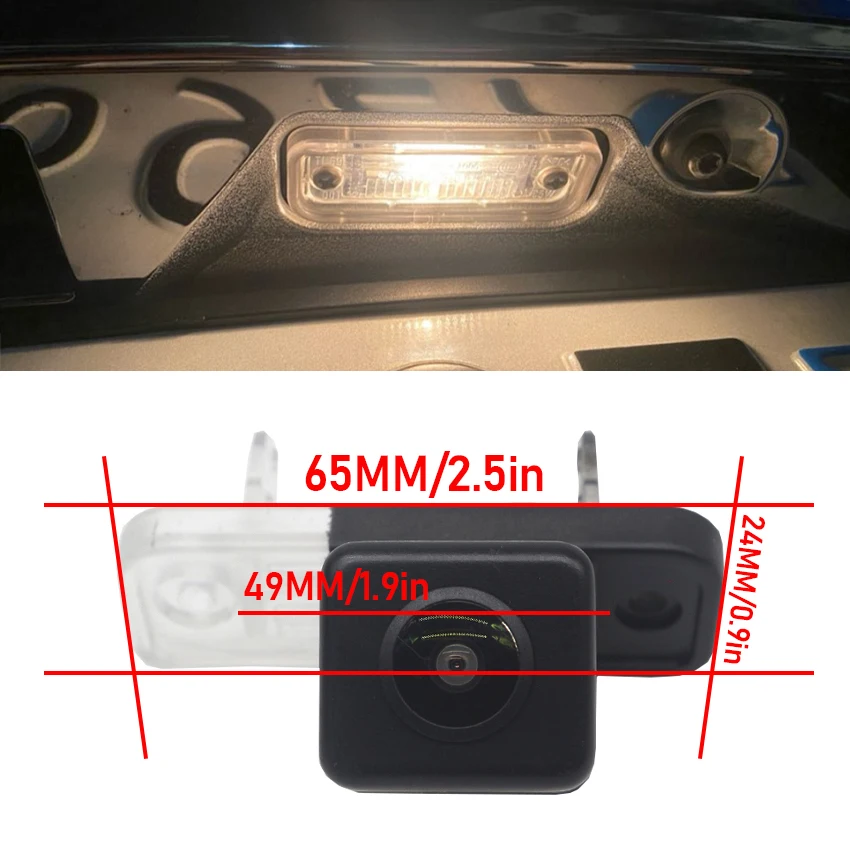 Car Rear View Backup Reverse Camera HD CCD ​For Mercedes Benz C160 C180 C200 C230 C240 C280 2001 2002 2003 2004 2005 2006 2007