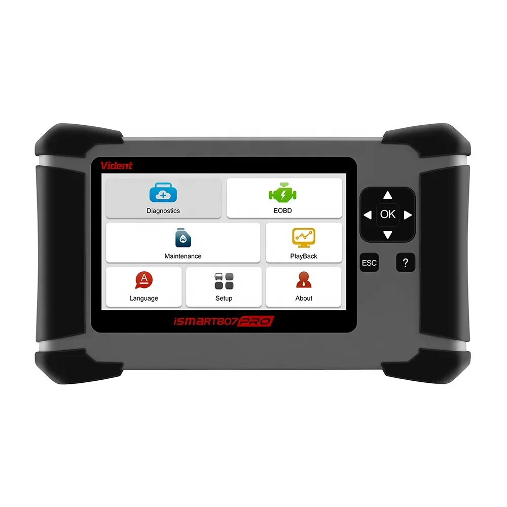 

VIDENT ISMART 807 PRO Все системы OBD OBDII сканер OBD OBD2 Все делают диагностический инструмент Поддержка DPF ABS AIRBAG OIL LIFE RESET