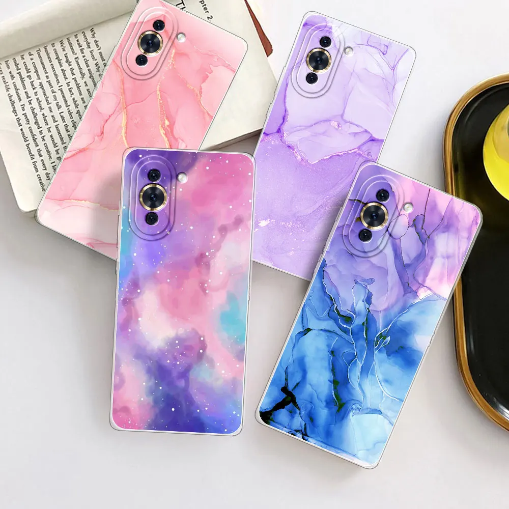 For Huawei Nova 10 Case Nova 10 SE Clear Soft Silicone TPU Phone Cover For Huawei Nova 10 Pro Cases Coque Nova 10 Bumper Fundas