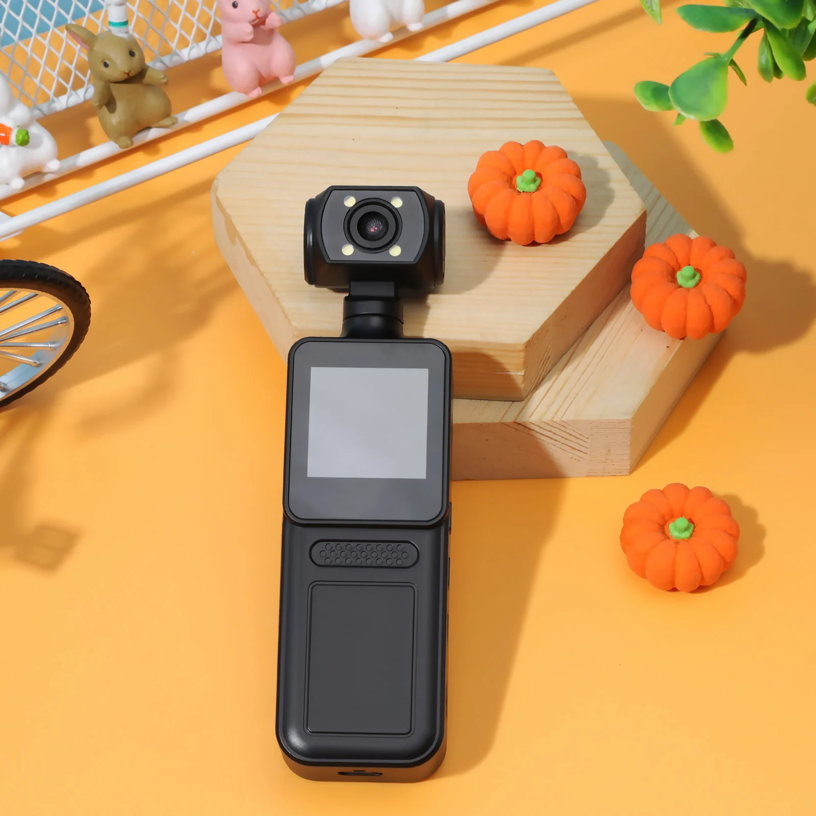 

Clip On Body Camera with Audio: Pocket Sports Camera - Mini Body Cam with Audio & Video Recording - Wearable & Night Vision