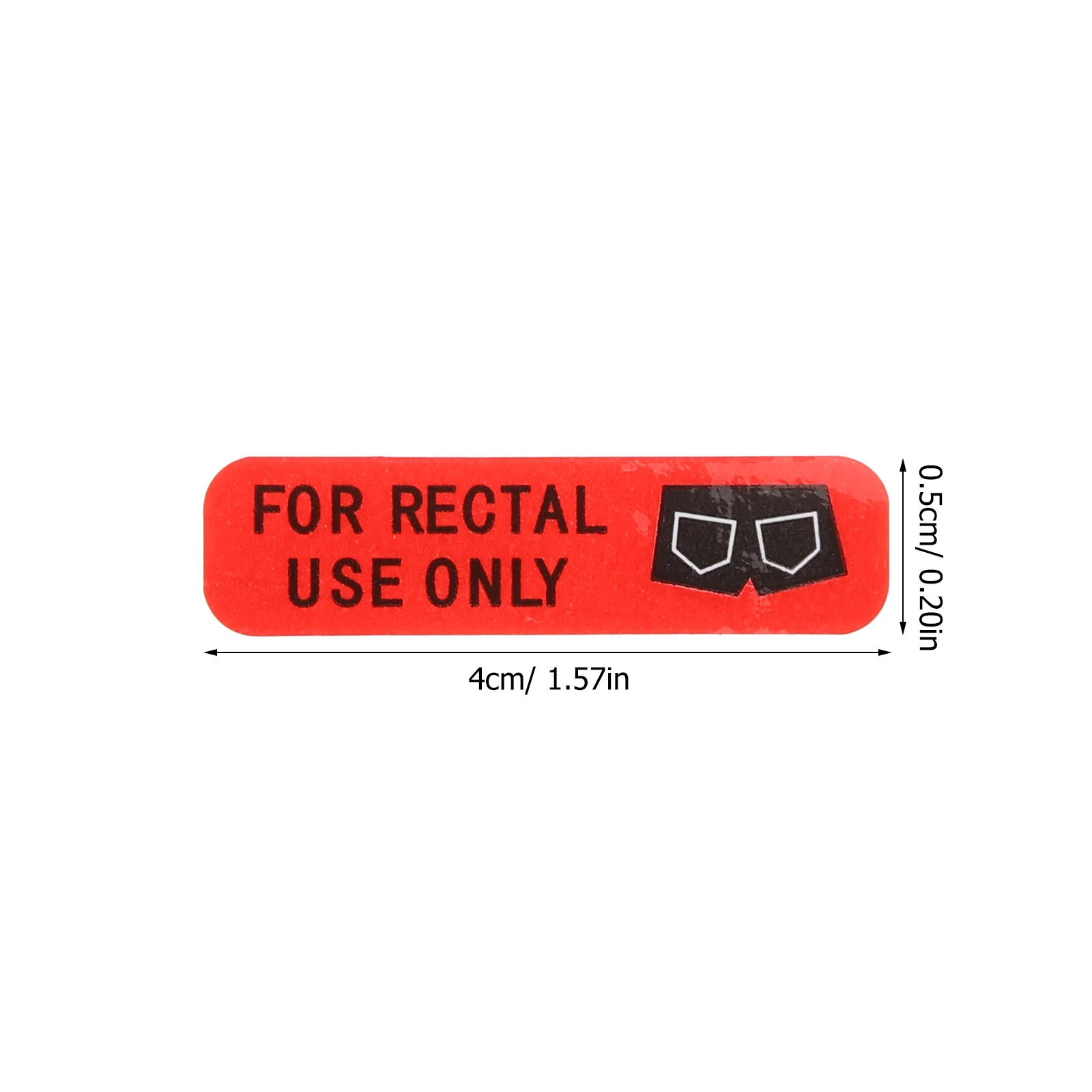 Only Rectal Sticker Bumper Background Funny Stickers Home Aldult Decals