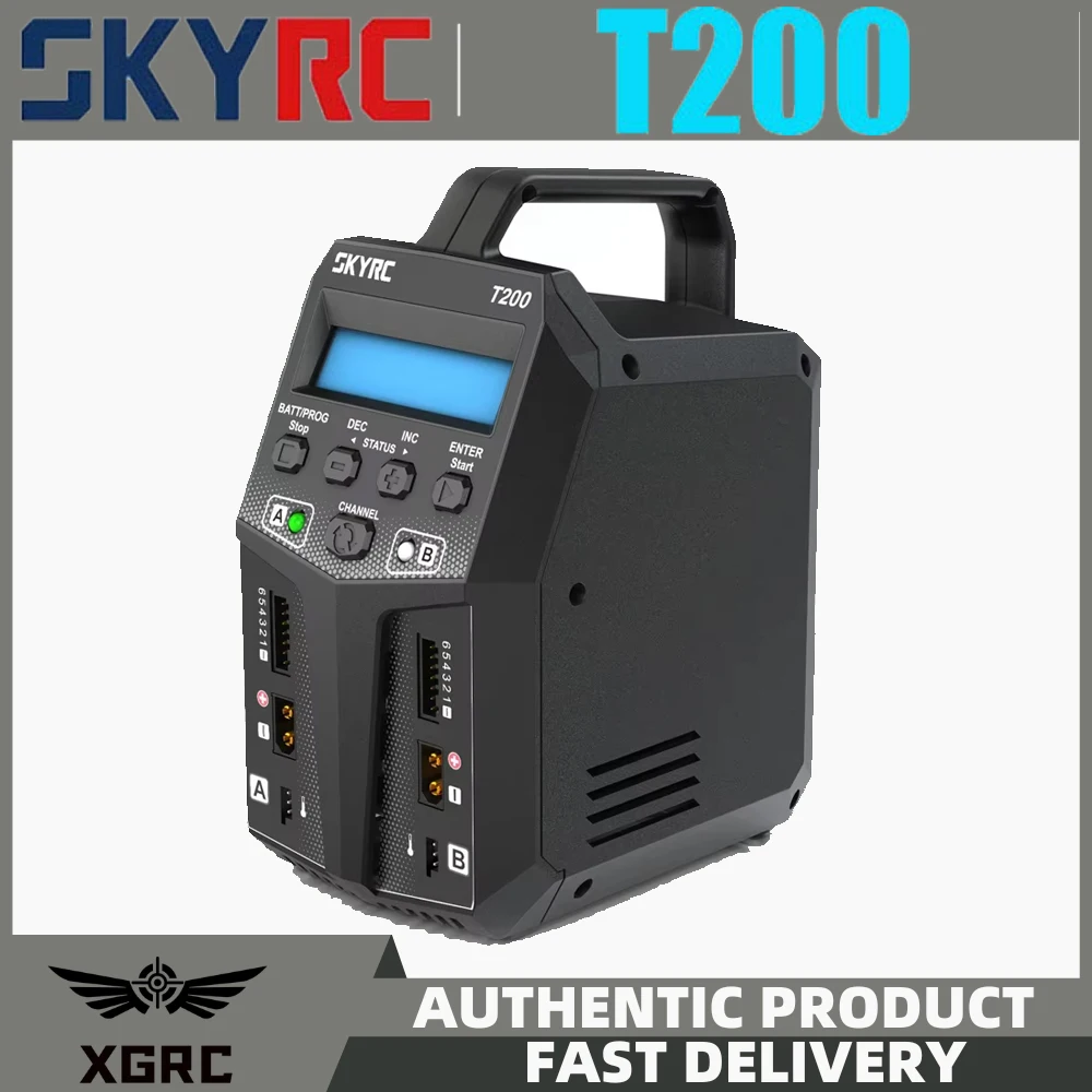 SKYRC T200 AC/DC Lipo Battery Dual Balance Charger Discharger do ładowarki samochodowej Traxass RC