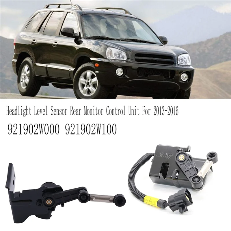 Unidad de Control de Monitor trasero con Sensor de nivel de faro de coche L + R para Hyundai Santa Fe 2013-2016 921902W000 921902W100
