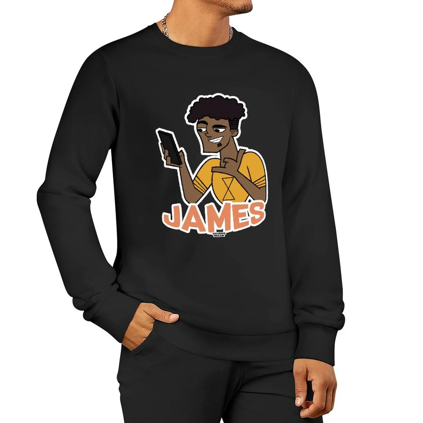 

Adventure Camp - James Pullover Hoodie anime clothes men's winter sweater autumn jacket men fashion men oversize sweatshirt