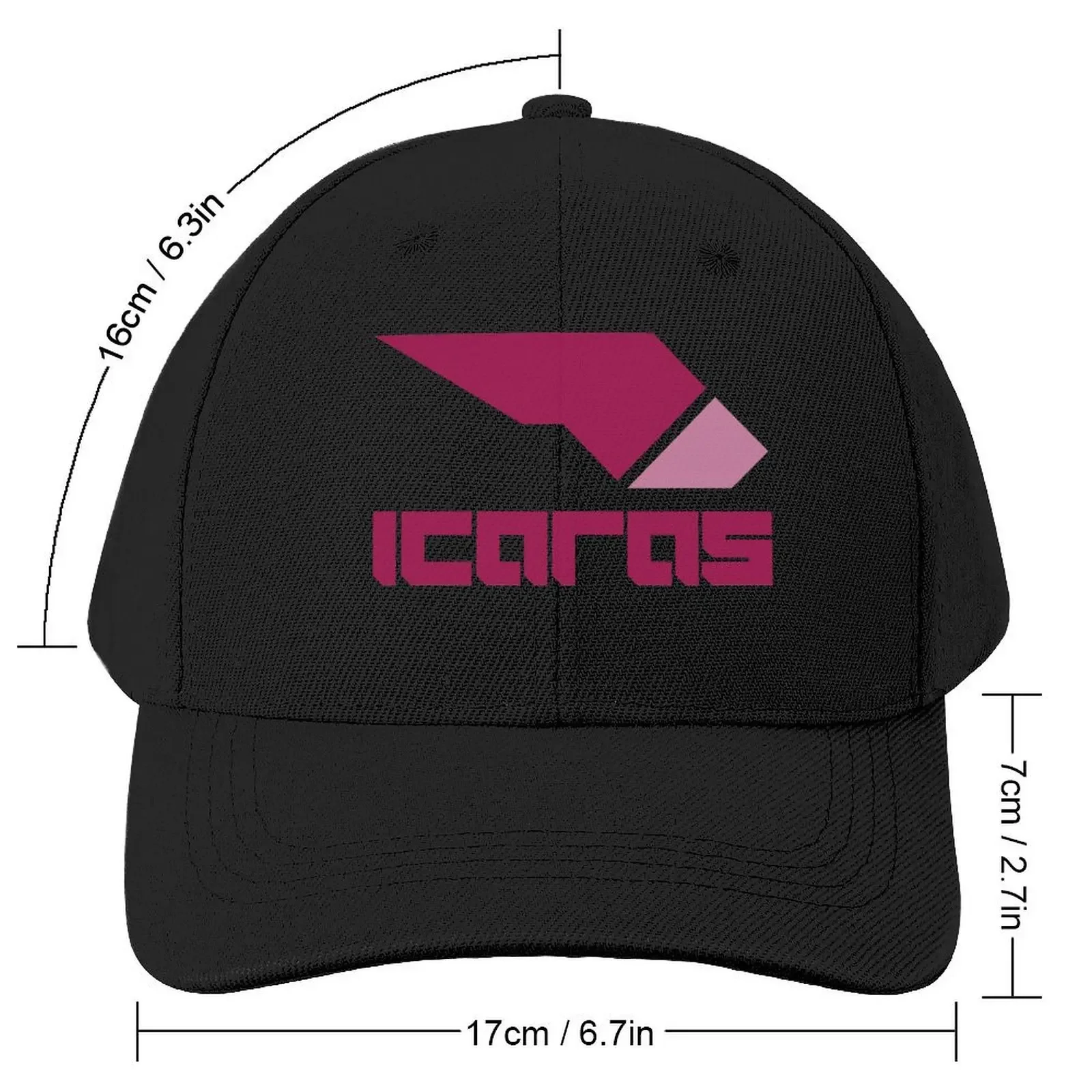 Wipeout Fury - FX 350 League - Icaras Logo Positive Baseball Cap Gentleman Hat Sun Cap Visor Beach Female Men's