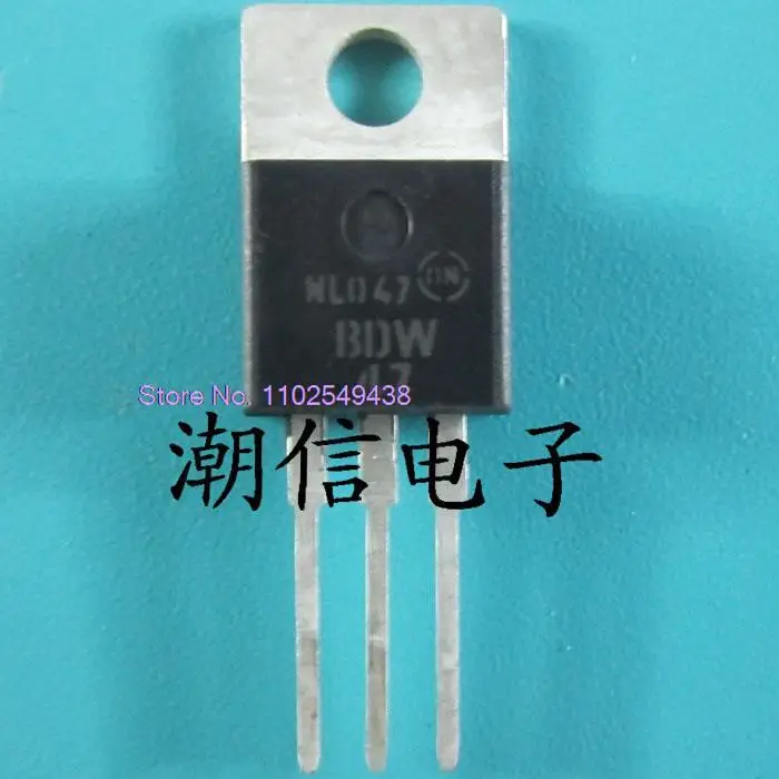 10PCS/LOT  BDW47 BDW47G  15A 100V