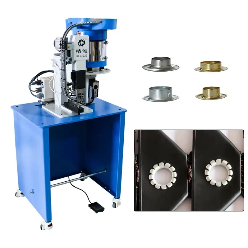 Semi-automatic Hanger Punching Machine With Vibrator For Curtain Making China Supplier