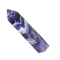 1pcs Natural Dream Amethyst Point Quartz Crystal Wand Obelisk Gemstone Tower Reiki Healing For Sale