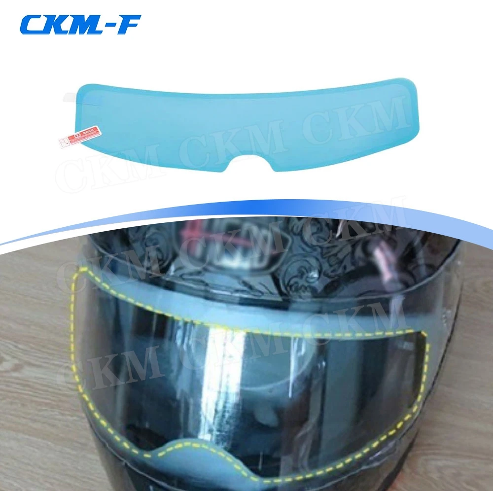 Universal Helmet Clear Rainproof Film Anti-Fog Film Helmet Lens Nano Coating Sticker Motorcycle Rainy Safety Driving Accessories