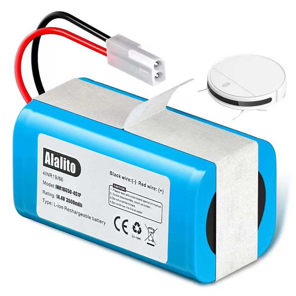 6800mAh Battery for Rowenta Tefal Explorer Series 20 40 45 50 60, Rowenta Explorer 20 RR682, RR687, 40 R727, RR724, Robot Vacuum