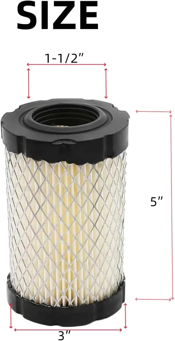 YTH24V48 Air Filter Tune Up Kit Fits for Husqvarna YTH22V46 YTH24V54 YTA18542 YTA22V46 YTA24V48 YTH18542 17.5hp to 21hp Lawn Mow