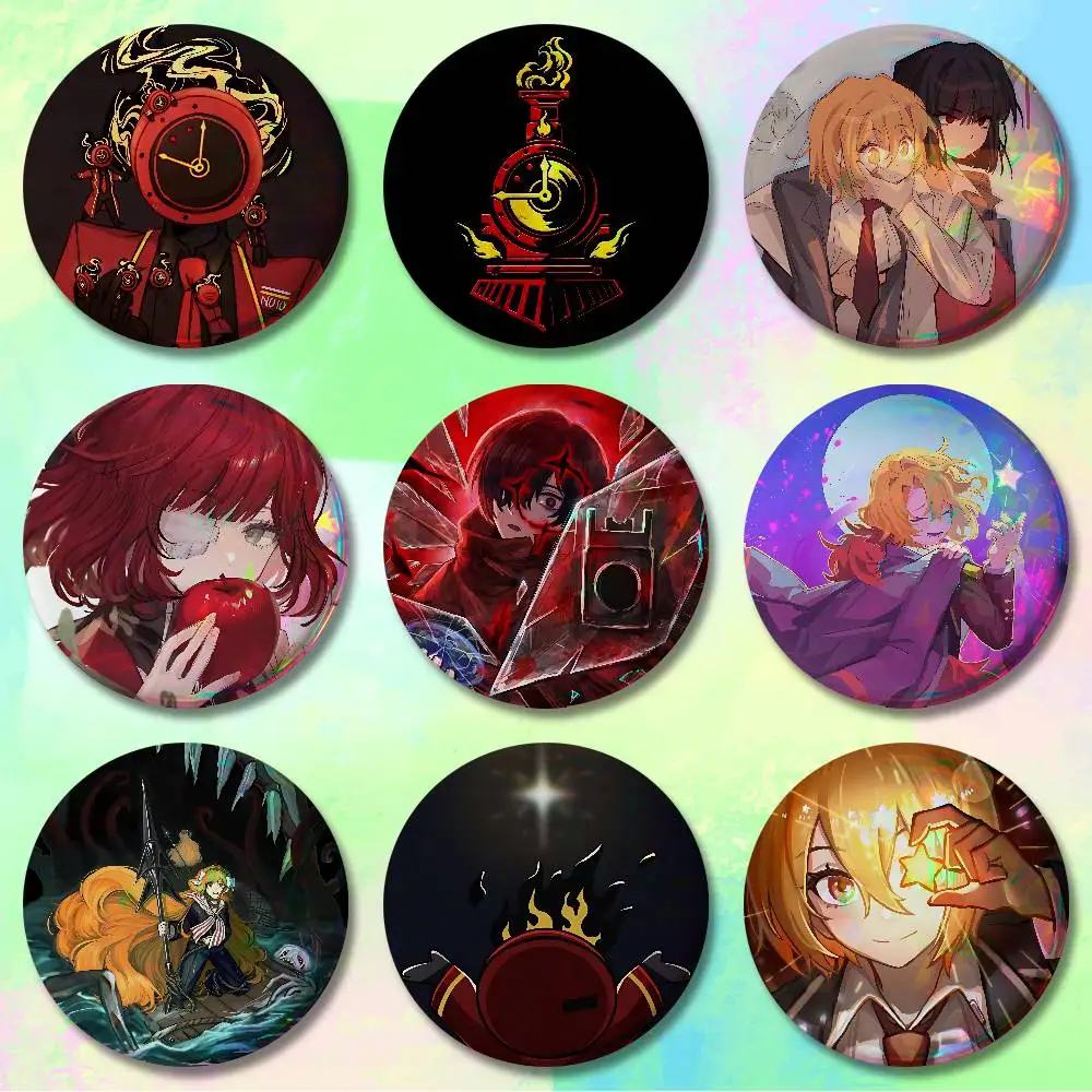 Game L-Limbus Company Pins 58mm Cute Cartoon Badge Handmade Brooches for Backpack Accessories