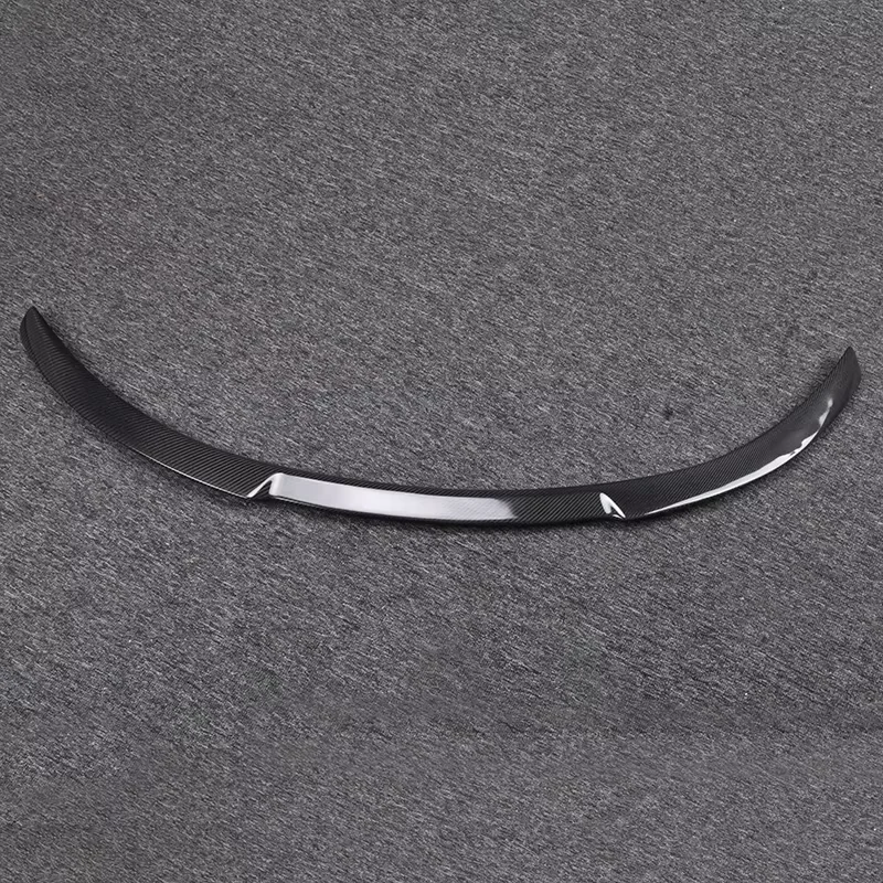 ملحقات ديكور خارجية للسيارة مناسبة لغطاء صندوق السيارة الرياضي من ألياف الكربون طراز Tesla Y