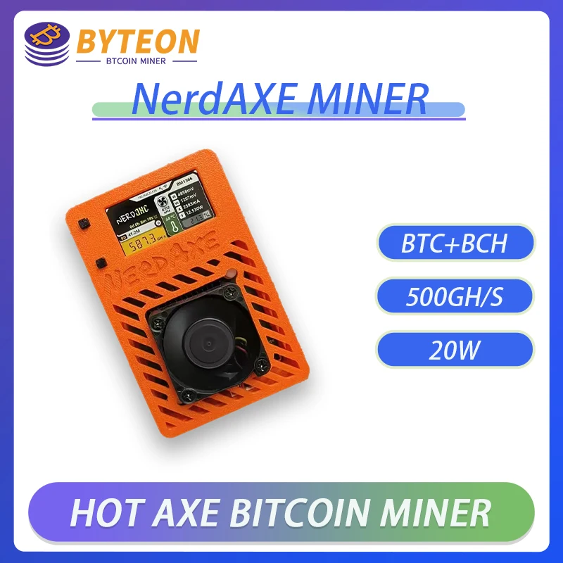 

mini bitcoin minerBTC Miner Ethereum Miner 2024 Latest NerdAxe Ultra 500gh/s 12W –BM1366 Bitaxe Bitcoin ASIC Micro Miner