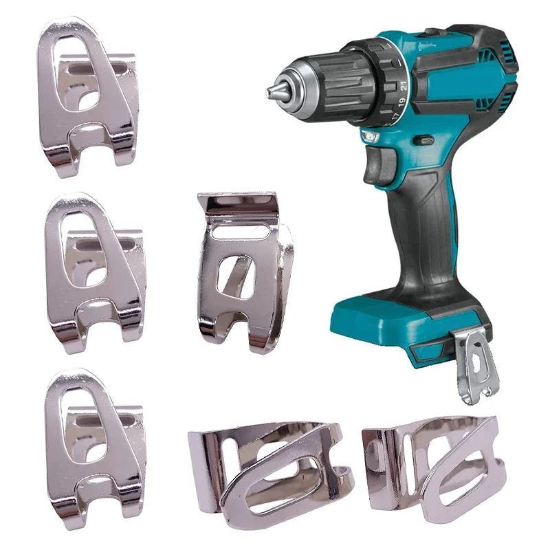 1Pc Electric Drill Belt Clip Replacement Hooks Tool Holder Fit for Dewalt / Makita / Bosch Impact Drills Tool Belt Holder Clip