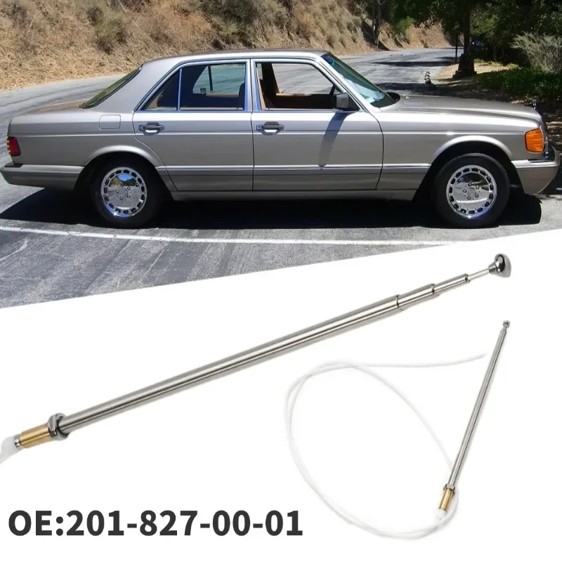 W124　セダン・ワゴン共通ディーラー車　オートアンテナ Mercedes-Benz Power Antenna for W124 W126 R107
