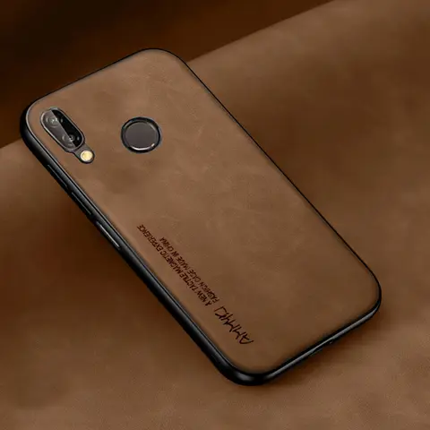 Simple TPU Silicone case For Huawei P20 Lite Nova 3 3i 3e P Smart 2019 Case leather For Huawei Honor 10 Lite 8C Play case