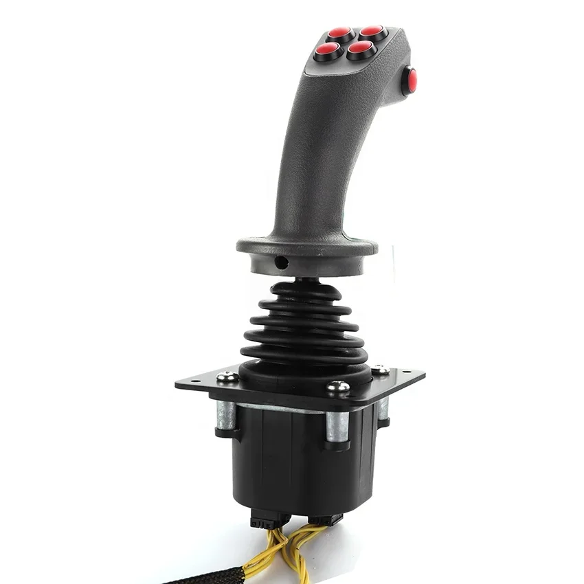 Hand Grip Industrial Joystick Used On Construction Machinery Equipment Harvester Loader Tractor