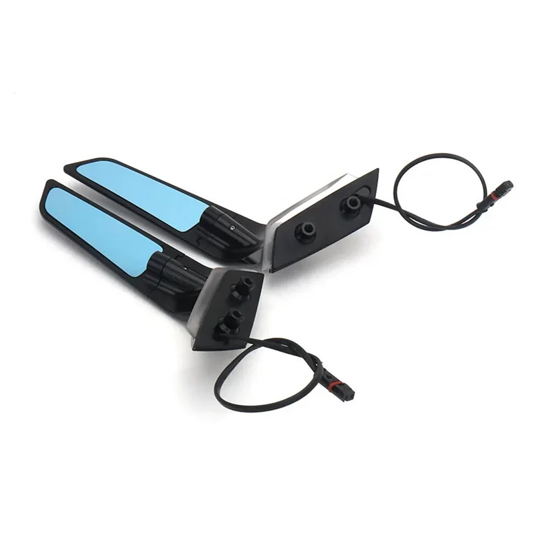 

Authentic Side Mirrors With LED Turn Signal Indicator Motorcycle Rearview Mirror For BMW S1000RR S1000 RR S1000rr 2019-2023 Repl