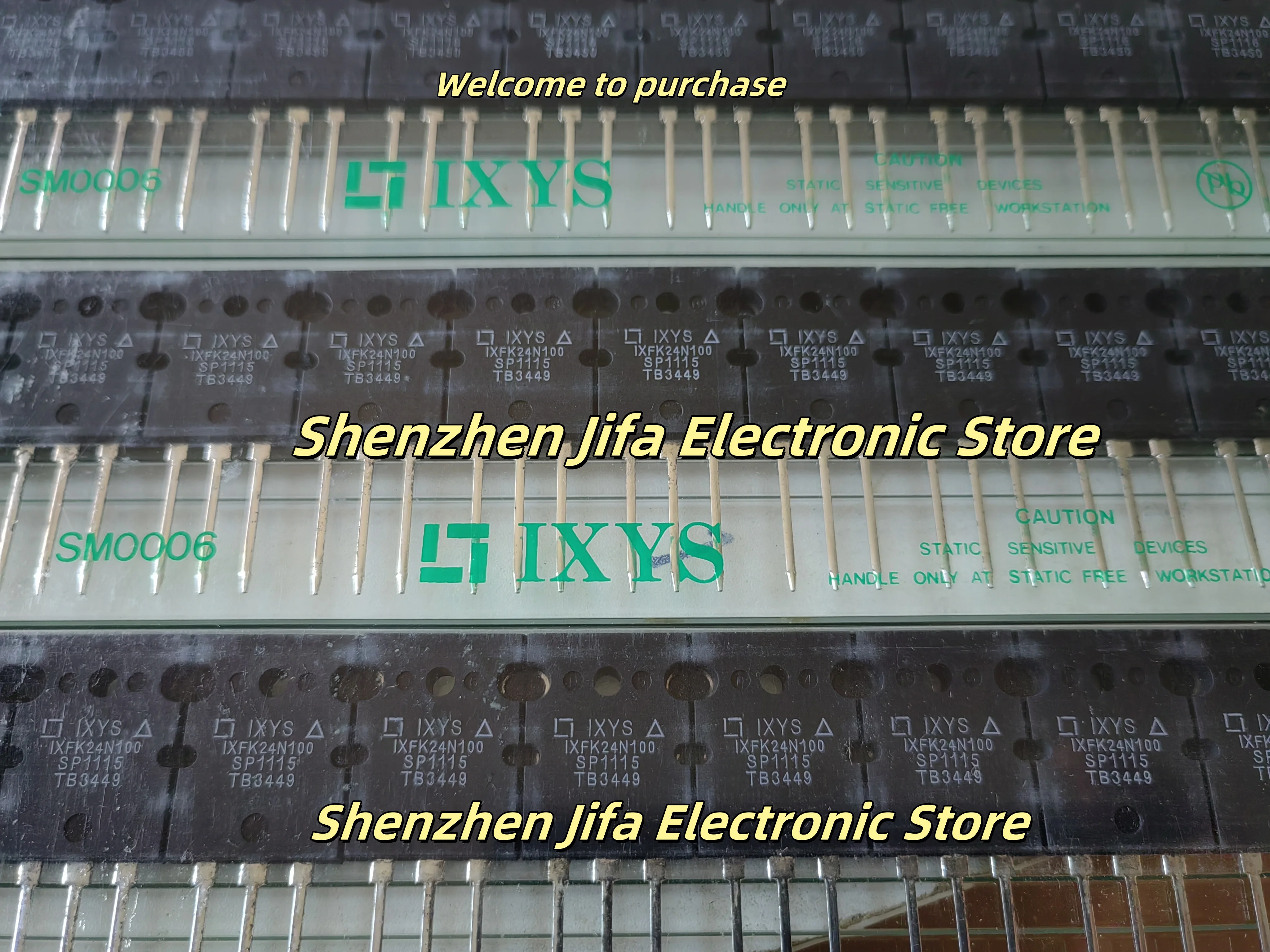 

IXFK24N100 IXYS TO-264 MOSFET N-CH 1KV High-power transistor
