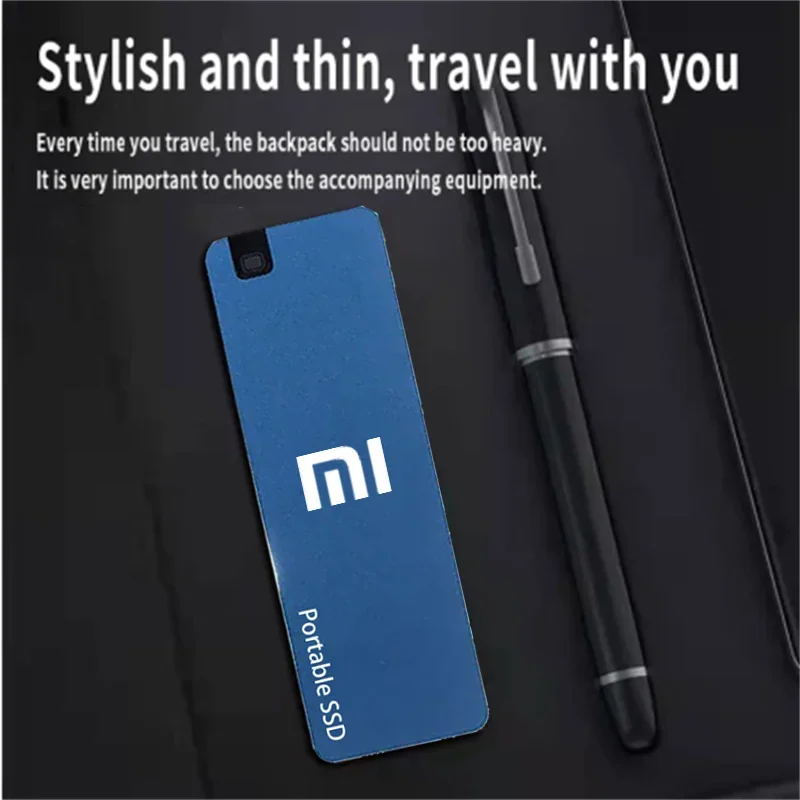 2024 NEW Xiaomi 100% Original Portable SSD Hard Drive 256TB 1TB External SSD Hard Drive Type-C USB3.1 Hard Disk USB Flash Drive