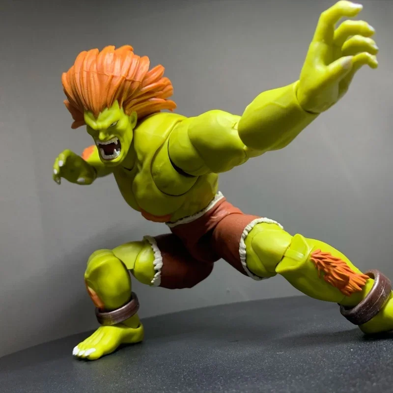 1/12 Jada Toys Blanka Sagat Vega Street Fighter Wave 4 Anime colección de figuras de acción modelo estatua muñeca chico juguete regalos personalizados