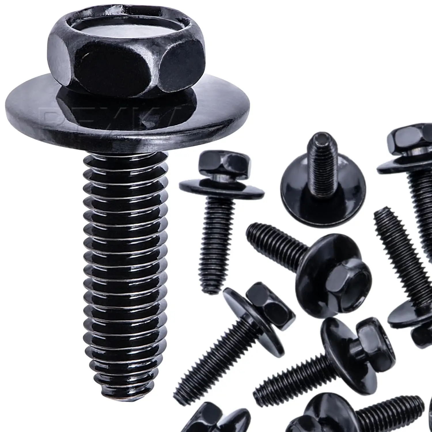 

20Pcs M6-1.0 x 25mm Body Bolts for GM Door Trim Panel Radiator Fog Lamp Horn 1980-2011