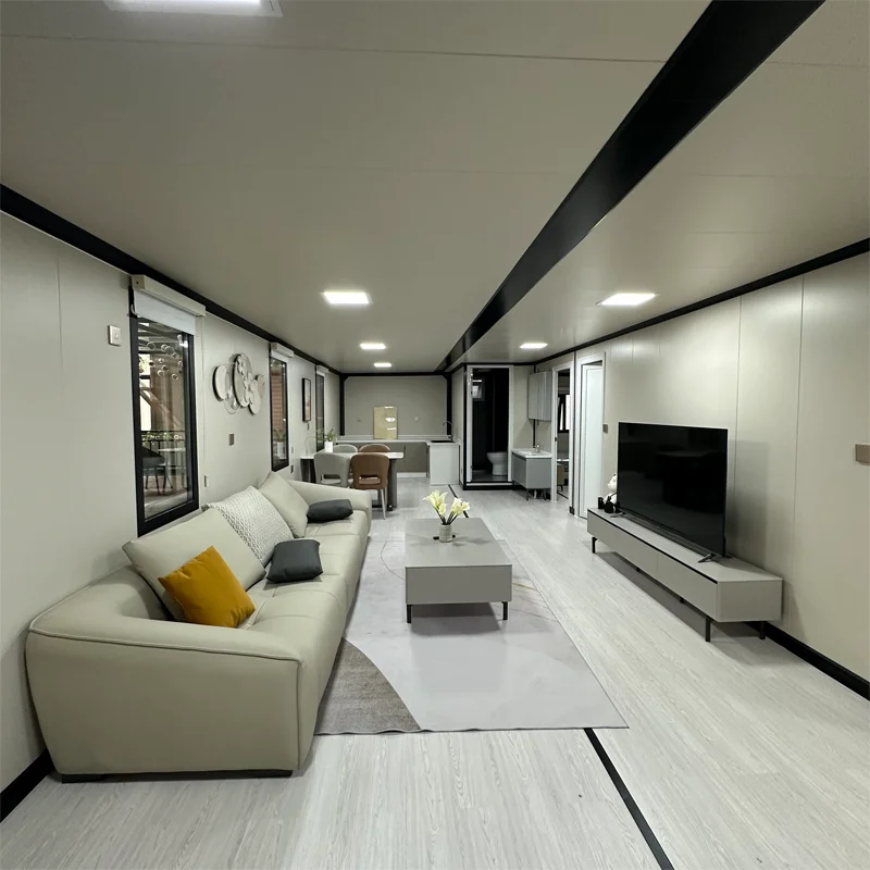 Expandable Container House Prefab Modular Room Quick Installation Folding House Tiny Container Houses For Mobile Installation