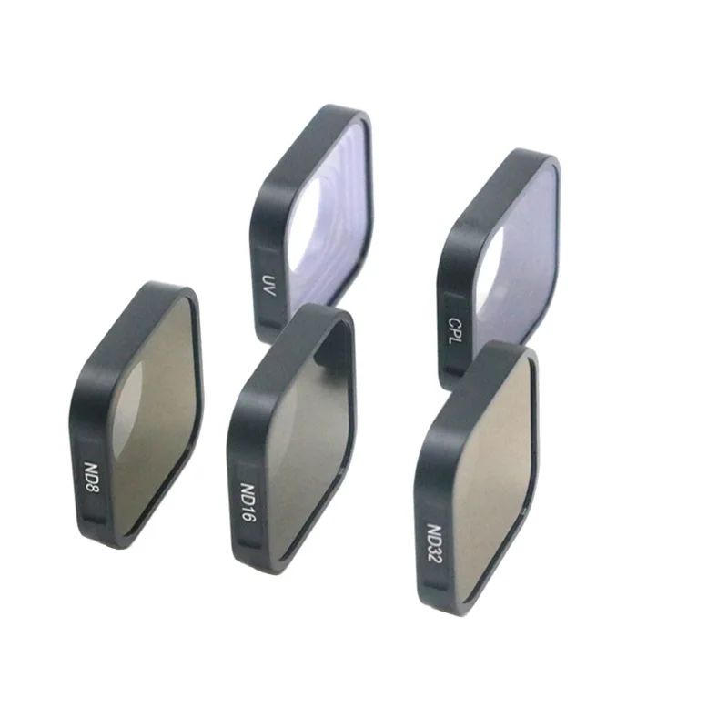 Filtr ND JSR UV CPL ND8 ND16 ND32 do GoPro Hero 9 10 11 12 13, szkło optyczne Schott, do jazdy na rowerze, nurkowania, podróży, vlogów i filmów plenerowych — zdjęcie produktu 7