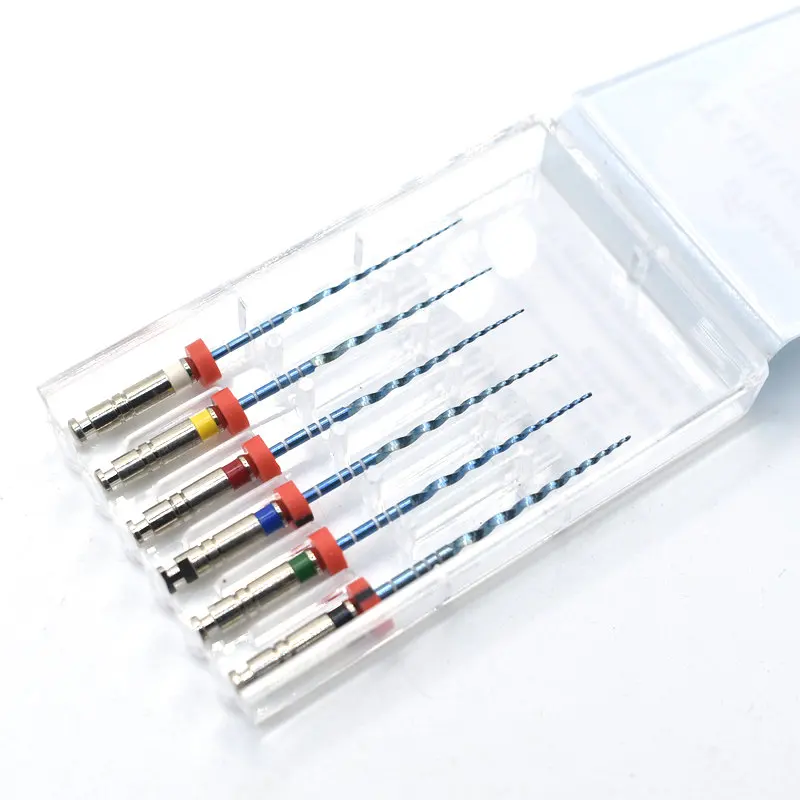 Dental Endo VT Blue Root Canal Rotary File Thermal Activation NiTi Files Engine Use21mm/25mm 15#-40#