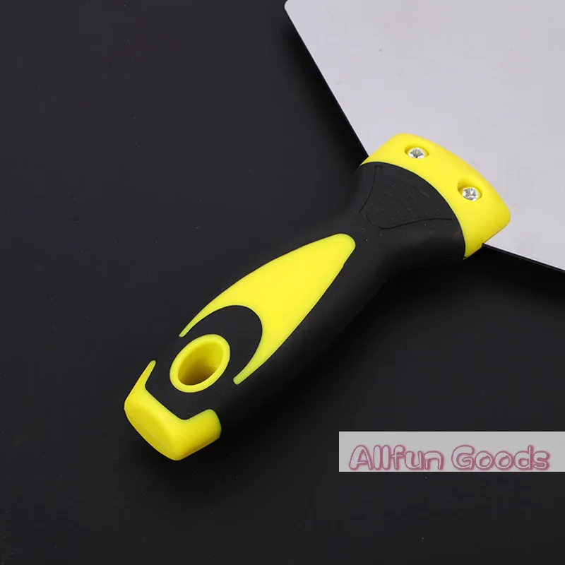 Stainless Steel Putty Knife Wall Paint Plaster Trowel Arc Ash Shovel Paint Feed Filling Scraper Blade Spatula Construction Tools