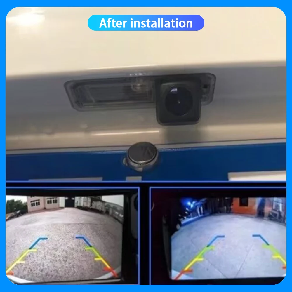 ZhuCamX Reverse Parking Car Rear View Camera AHD 1080P Night Vision for Buick Park Avenue Bitter Vero HSV Grange