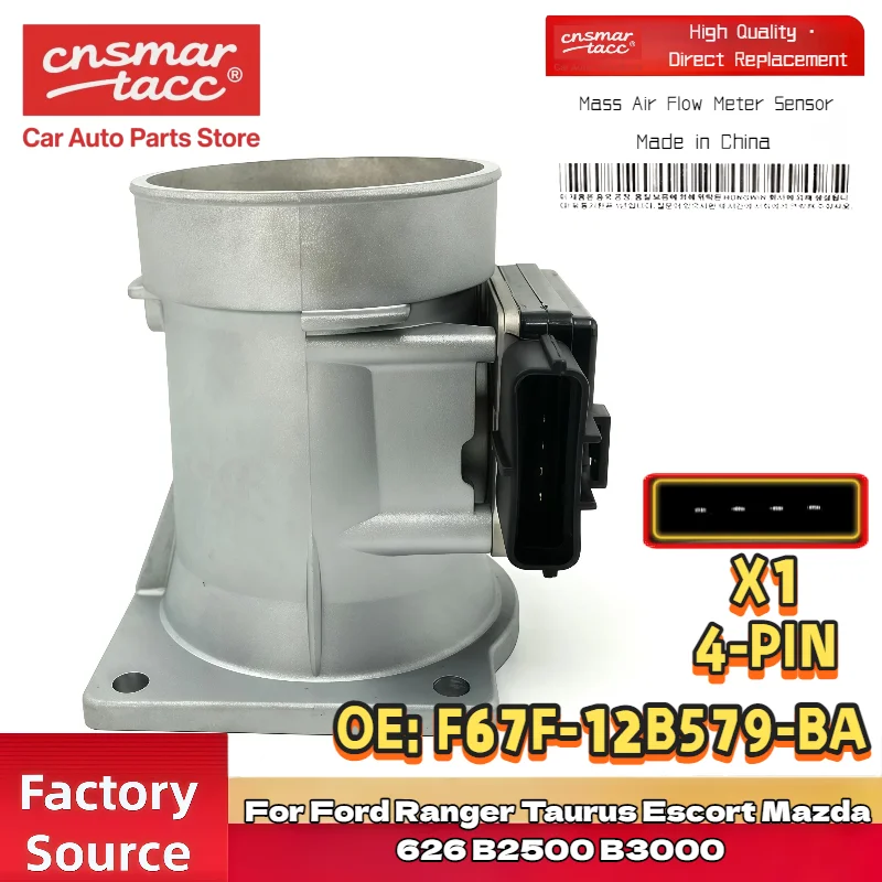 Sensor de Medição de Fluxo de Ar para Motores Ford Mazda 2.5L 3.0L V6 FP34-13-215 Compatível com Ranger Taurus Escort
