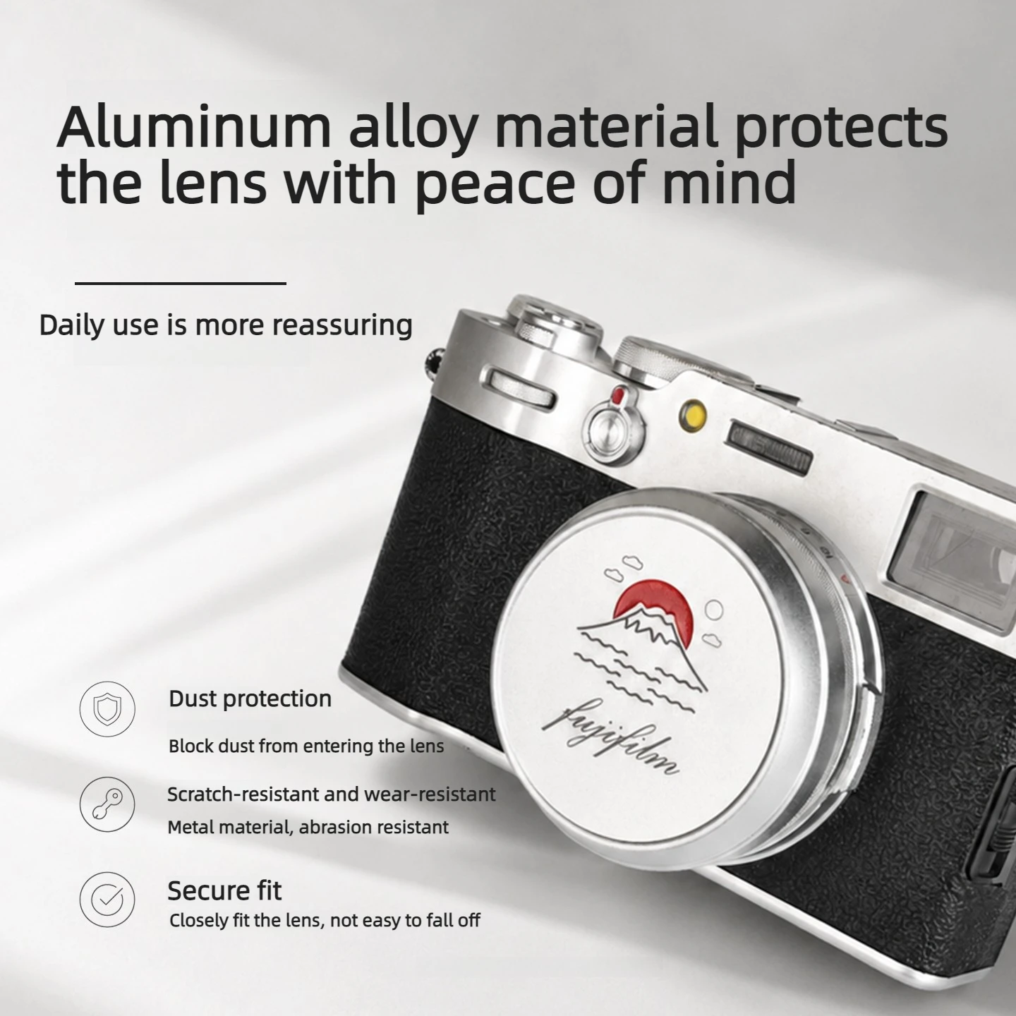 Tapa protectora de lente de al - Lens Cap Vintage reseña y precio