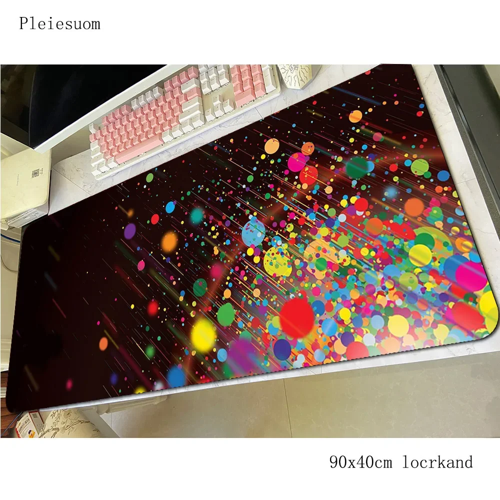 

rgb mouse pad gamer New arrival mousepad 900x400x4mm rubber desk mat anime gaming accessories pc game keyboard mats oversized
