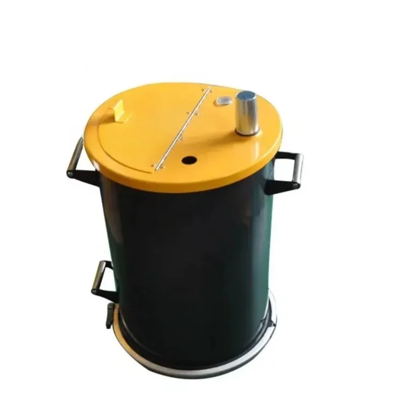 2F stainless steel fluidized powder coating hopper 50L is for the replacement of powder coating machine