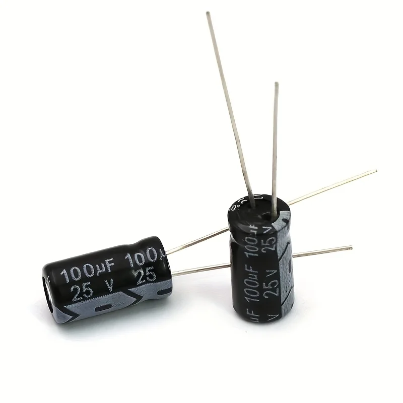 500Pcs/lot 0.1UF-1000UF 24Values Aluminum 16-50V Mix Electrolytic Capacitor Assorted Kit And Storage Box