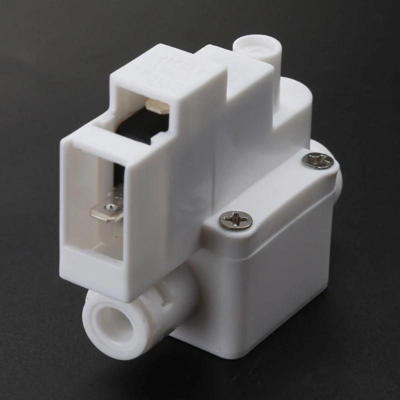 CPDD 1/4" OD Pole Water for Tank High Pressure Normally Close Hose Connection Reverse Osmosis System for W/ Crimp