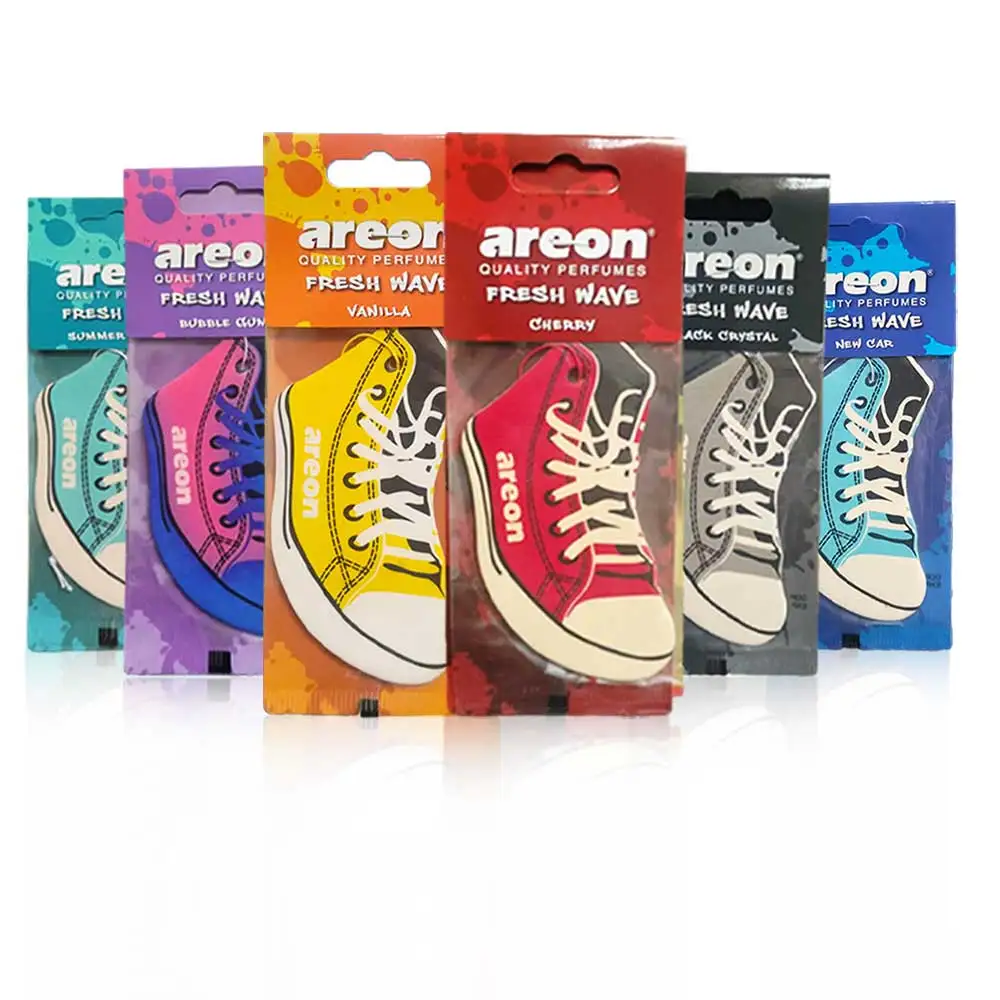 Tide Cool Board Shoes Car Fragrance Pendant - Sports Shoe Design, Rearview Mirror Trend Hanging, Lasting Light Fragrance