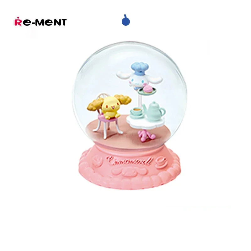 Rement Sanrio Cinnamoroll Alltagsobjekte in Glasflaschen Anime Figur Gachapon Spielzeug Blind Box Spielzeug Ornament Geschenk für Kinder