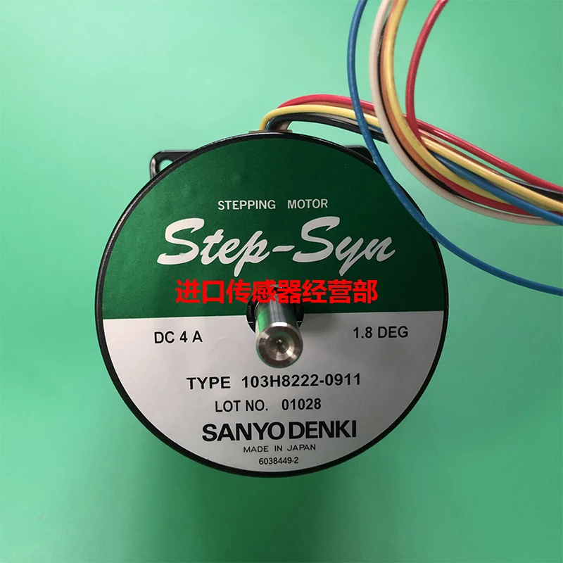 

Оригинальный и оригинальный шаговый двигатель SANYO 103H8222-0911, поддельный один штраф, десять