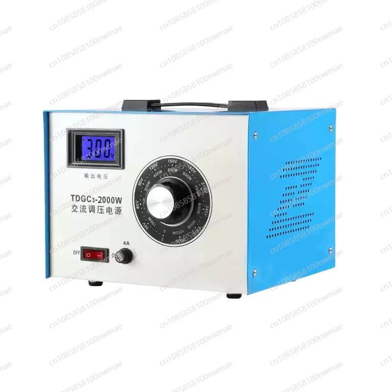 

Single-phase voltage regulator STG-2KW AC voltage regulating power supply 0-300V adjustable 2000W contact type 220V single-phase